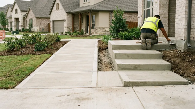 Sidewalks, Walkways & Steps Frisco