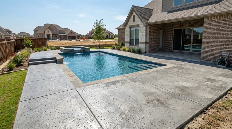 Concrete Pool Decks Frisco